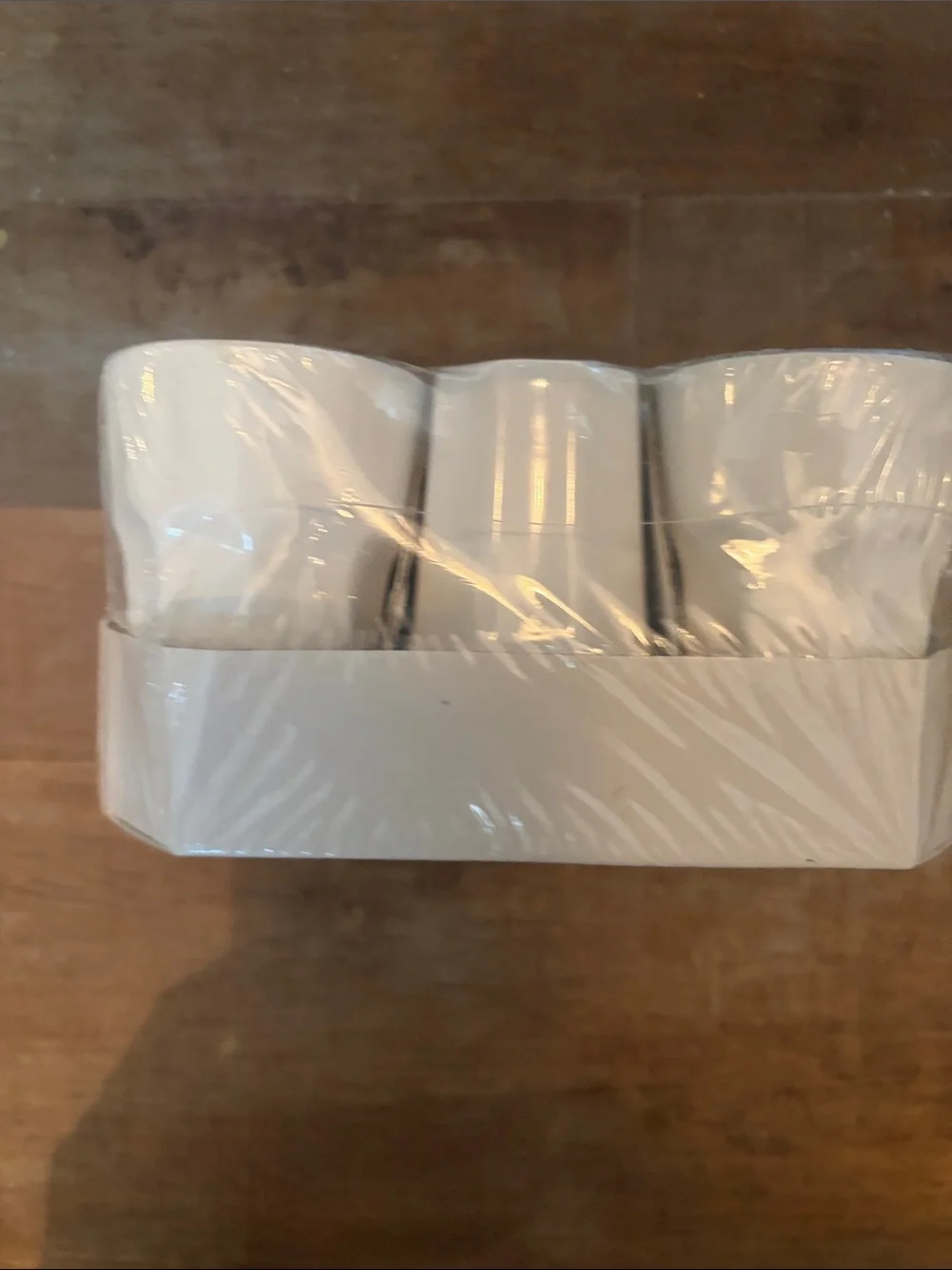 POKAL White Mini 3oz Ceramic Cups Tumblers Espresso Shots  Juice - Set of 6 New